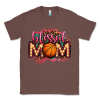 Chestnut blessed basketball mom lightbulb letters Classic Tee - OliviaCreatesArt