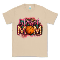 Mushroom blessed basketball mom lightbulb letters Classic Tee - OliviaCreatesArt