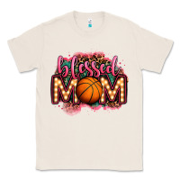 Natural blessed basketball mom lightbulb letters Classic Tee - OliviaCreatesArt