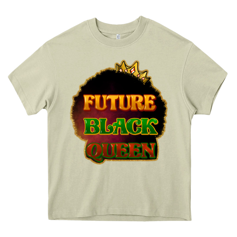 Future Black Queen Heavy Core Tee by HowdyJamesFarm | Teevron