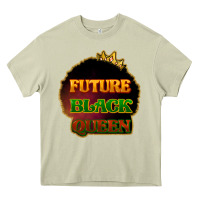 Mossy Future black queen Heavy Core Tee - HowdyJamesFarm