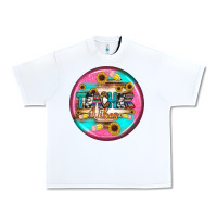 White teacher vibe earrings Urban Heavy Tee - BundleAndBundleShop