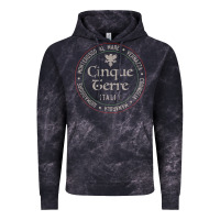 Cloud Black cinque terre italia gift for italian mediterranean travelers t shirt Vintage Hoodie - baoMotion