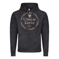 Vintage Black cinque terre italia gift for italian mediterranean travelers t shirt Vintage Hoodie - baoMotion