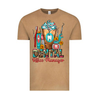 Vintage Camel dental office manager cold drink frappe Vintage Tee - FaDigitalArtStudio
