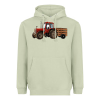 Matcha farm tractor Heavyweight Hoodie - RanaPortraitStore