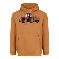 Meerkat farm tractor Heavyweight Hoodie - RanaPortraitStore