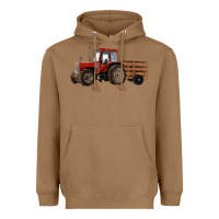 Toasted Coconut farm tractor Heavyweight Hoodie - RanaPortraitStore