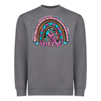 Storm leopard cowhide nurse rainbow Heavyweight Sweatshirt - JahusDesignShop