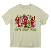 Mossy happy crawdi gras mardi gras carnival Heavy Core Tee - Jasminsmagicworld