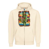 Sandshell Christmas cactus Zipper Hoodie - JahusDesignShop