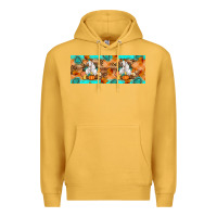 Mustard Goat Family Fall Premium Hoodie - Artiststas