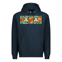 Navy Goat Family Fall Premium Hoodie - Artiststas