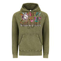 Vintage Olive happy easter day baseball Vintage Hoodie - CowhideDigitalArt