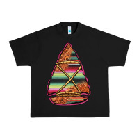 Black serape tooled leather arrowhead Urban Heavy Tee - Jasminsmagicworld
