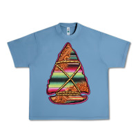 Pebble Blue serape tooled leather arrowhead Urban Heavy Tee - Jasminsmagicworld