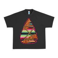 Pigment Black serape tooled leather arrowhead Urban Heavy Tee - Jasminsmagicworld