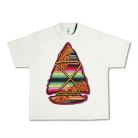 Pistachio serape tooled leather arrowhead Urban Heavy Tee - Jasminsmagicworld