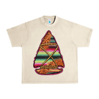 Sandshell serape tooled leather arrowhead Urban Heavy Tee - Jasminsmagicworld