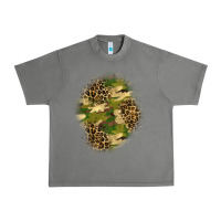 Tornado camouflage and leopard patch  4 Urban Heavy Tee - BundleAndBundleShop