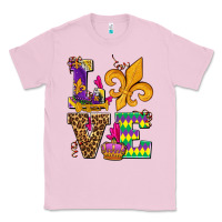 Bubblegum Pink mardi gras love olivia Classic Tee - OliviaCreatesArt