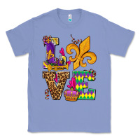 Colony Blue mardi gras love olivia Classic Tee - OliviaCreatesArt