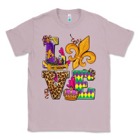 Lilac mardi gras love olivia Classic Tee - OliviaCreatesArt