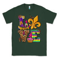 Sports Green mardi gras love olivia Classic Tee - OliviaCreatesArt