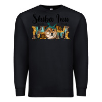 Black western shiba inu mom Premium Sweatshirt - RanaPortraitStore