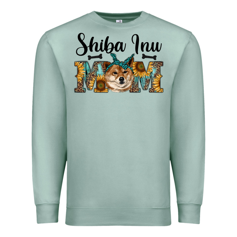 Western Shiba Inu Mom Premium Sweatshirt by RanaPortraitStore | Teevron