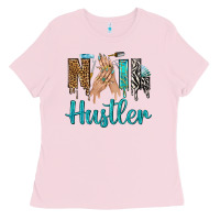 Bubblegum Pink nail hustler bbs Ladies Tee - BundleAndBundleShop