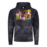 Cloud Black Halloween Western Boo Coffee Cups Vintage Hoodie - CowhideDigitalArt