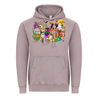 Halloween Western Boo Coffee Cups Vintage Hoodie | Teevron
