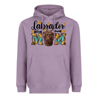 Lavender western labrador mom Heavyweight Hoodie - RanaPortraitStore