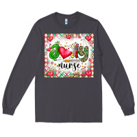 Smoke Joly Nurse Long Sleeve Tee - CowhideDigitalArt
