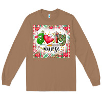 Toasted Coconut Joly Nurse Long Sleeve Tee - CowhideDigitalArt