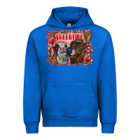Cobalt Valentine heifers Urban Hoodie - RanaPortraitStore