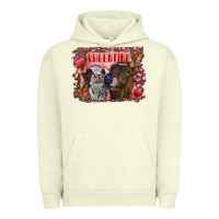Pigment Pistachio Valentine heifers Urban Hoodie - RanaPortraitStore