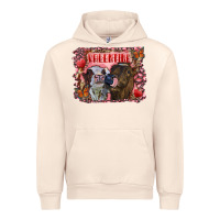 Sandshell Valentine heifers Urban Hoodie - RanaPortraitStore