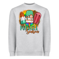 Heather Grey popsicle season Heavyweight Sweatshirt - JahusDesignShop