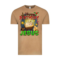 Vintage Camel happy birthday jesus Vintage Tee - FaDigitalArtStudio