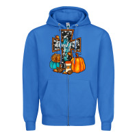 True Royal thankful cross Zipper Hoodie - JahusDesignShop