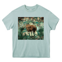 Arona Stay wild Bear tumbler Heavy Core Tee - HowdyJamesFarm