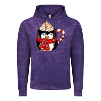 Cloud Purple coffee cups animal Vintage Hoodie - CowhideDigitalArt