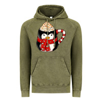 Vintage Olive coffee cups animal Vintage Hoodie - CowhideDigitalArt