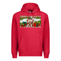 Cardinal Stocked christmas farm Premium Hoodie - Artiststas
