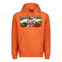 Carrot Stocked christmas farm Premium Hoodie - Artiststas