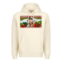 Sandshell Stocked christmas farm Premium Hoodie - Artiststas