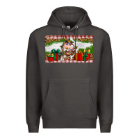 Smoke Stocked christmas farm Premium Hoodie - Artiststas