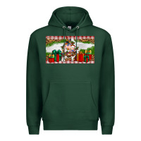 Sports Green Stocked christmas farm Premium Hoodie - Artiststas